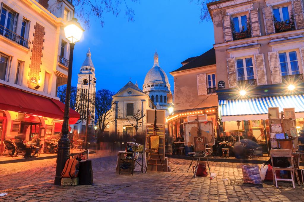 Une journée parfaite à Montmartre au printemps depuis l'hôtel Barnett
